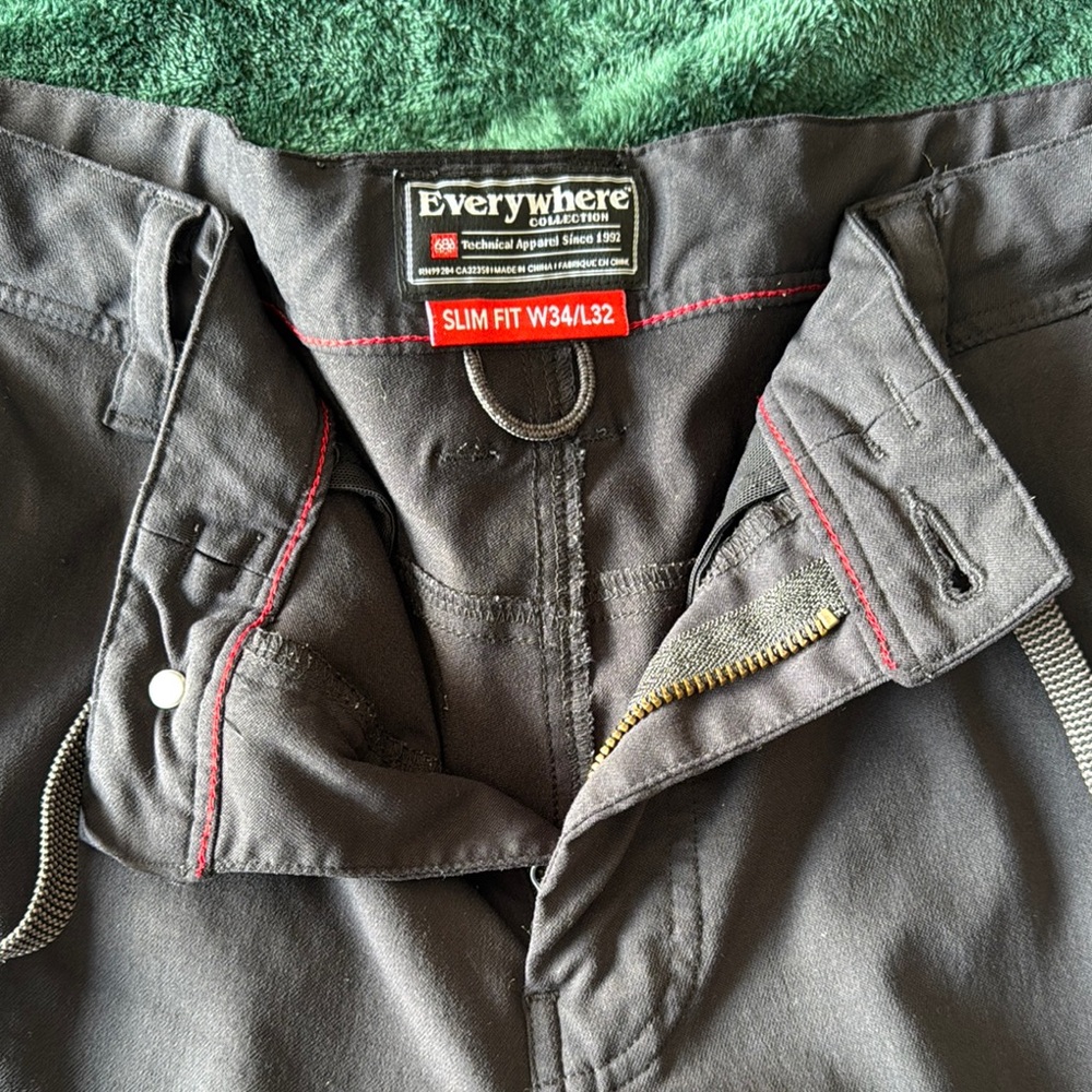 686 Everywhere Slim Fit black Pants